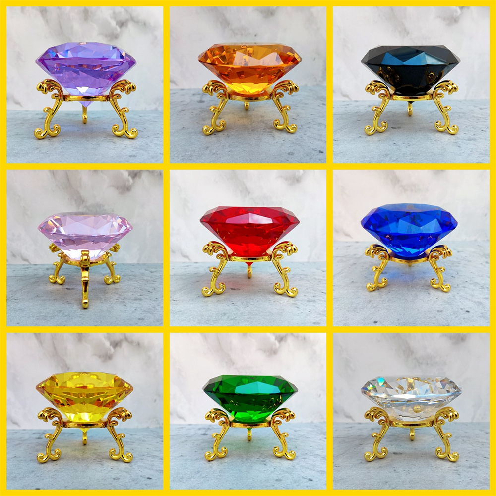 80mm K9 Crystal Diamond With M - огляд і ціна Paper Weight Crystal