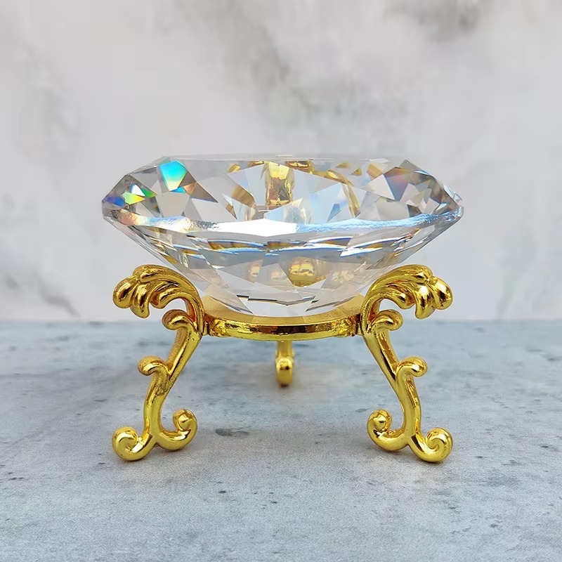 80mm K9 Crystal Diamond With M - огляд і ціна Paper Weight Crystal