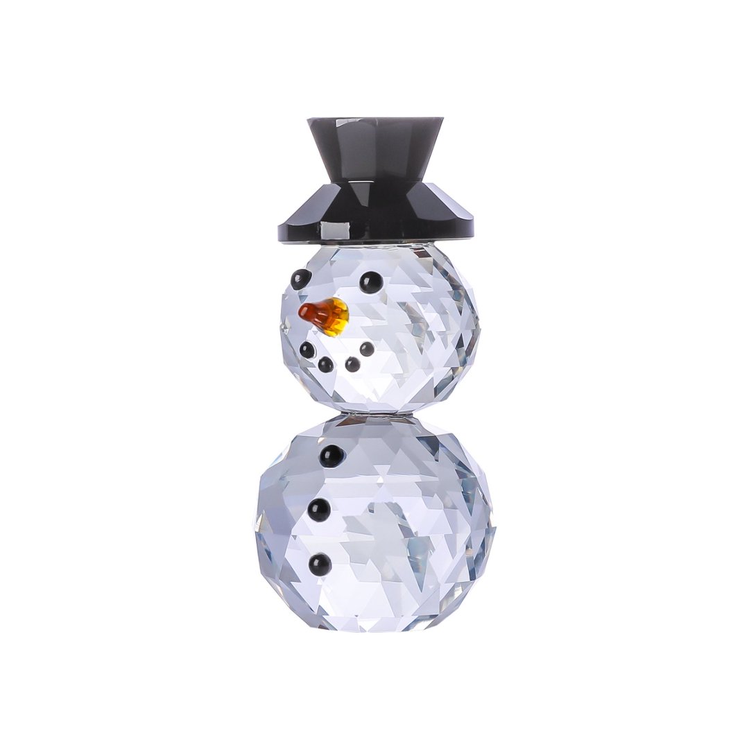 Crystal Black Hat Snowman Figu - огляд і ціна Paper Weight Crystal