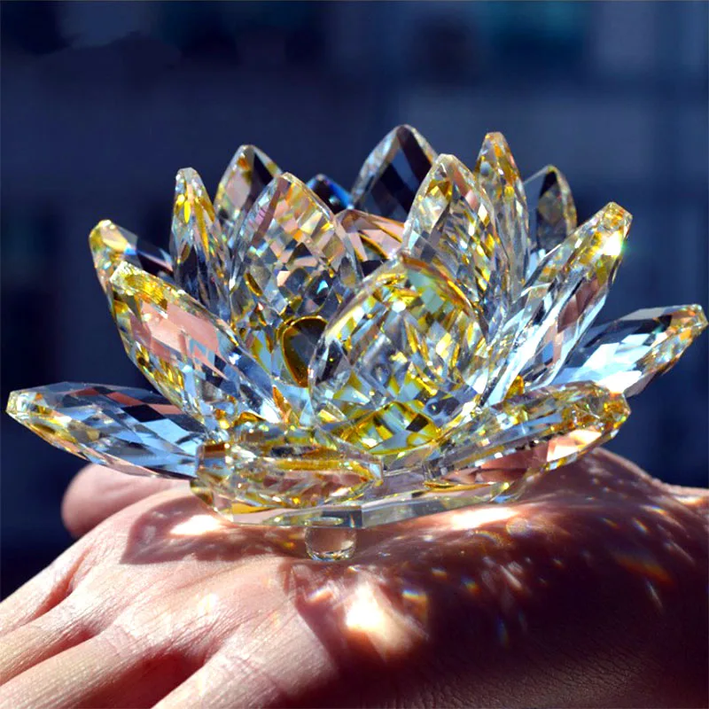 80mm Quartz Crystal Lotus Flow - огляд і ціна Paper Weight Crystal