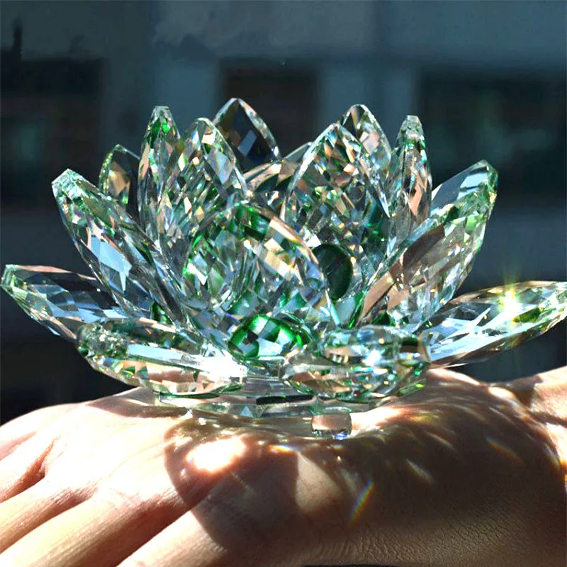 80mm Quartz Crystal Lotus Flow - огляд і ціна Paper Weight Crystal