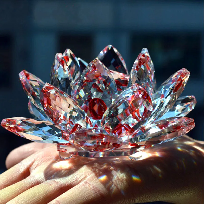 80mm Quartz Crystal Lotus Flow - огляд і ціна Paper Weight Crystal