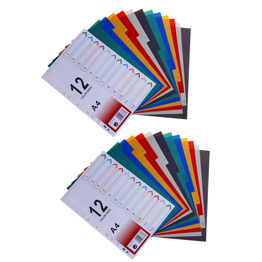 2Pcs Index Paper Refills Divid - огляд і ціна Tab Divider A4
