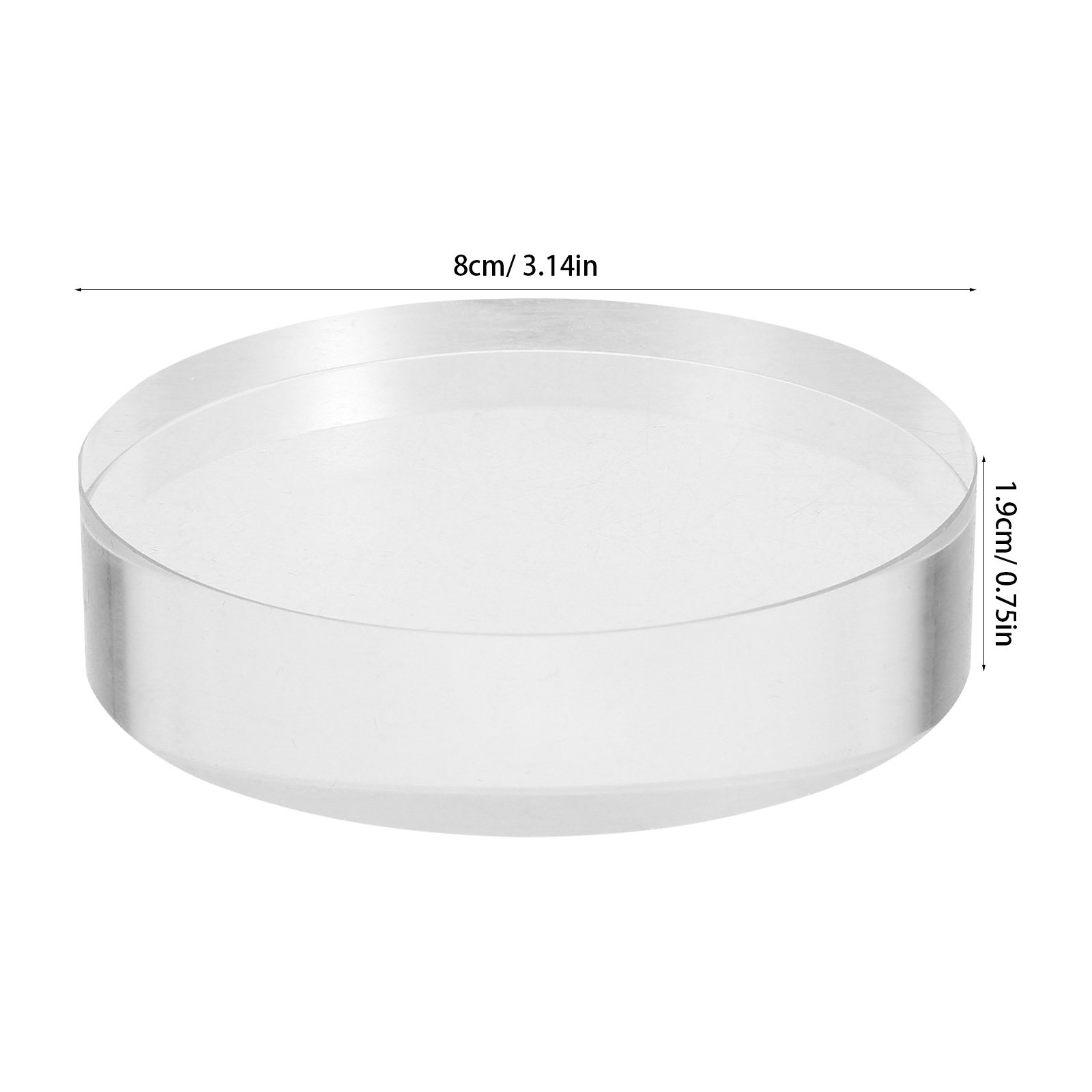 Transparent Clear Crystal Roun - огляд і ціна Paper Weight Crystal