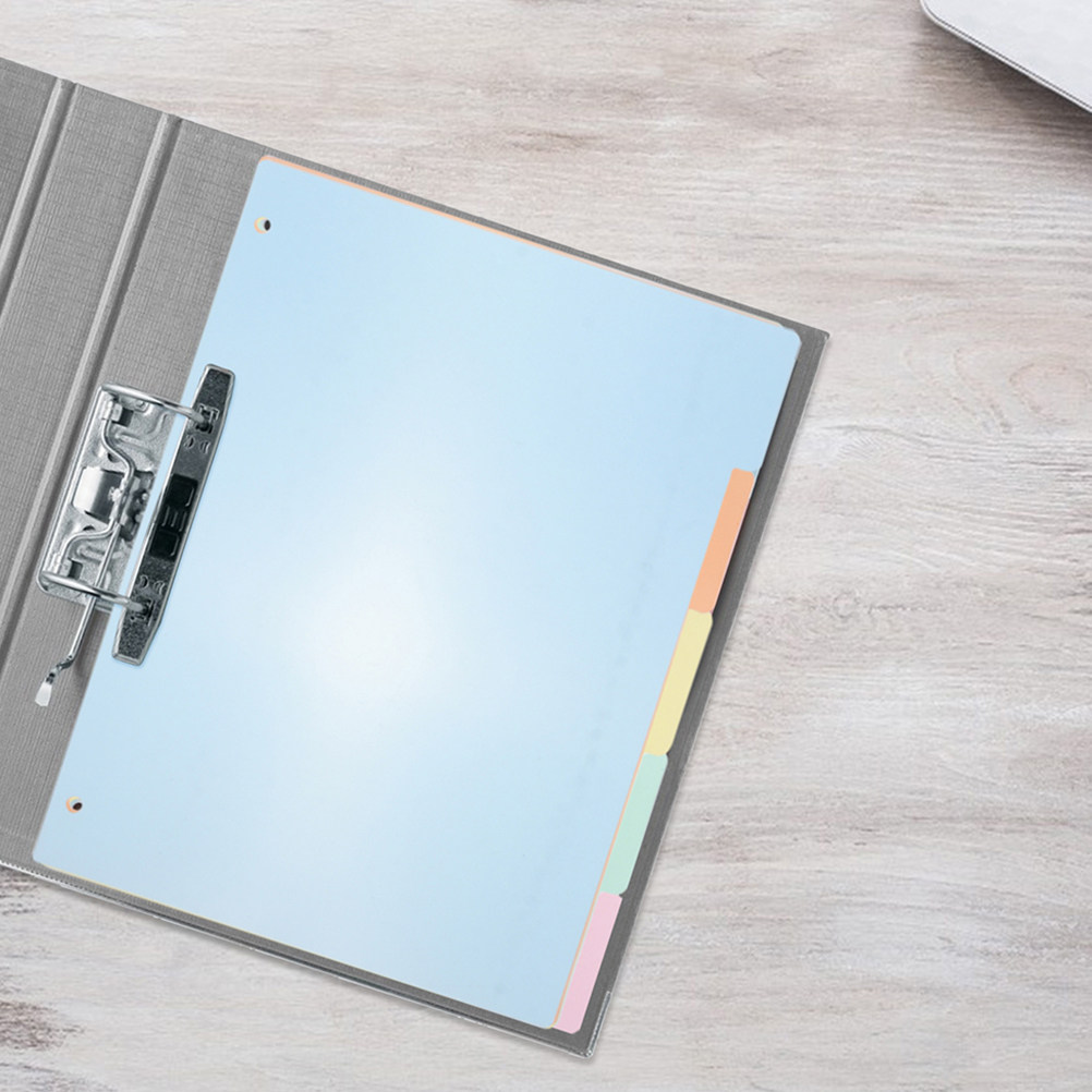 1Set Binder Dividers Plastic P - огляд і ціна Tab Divider A4