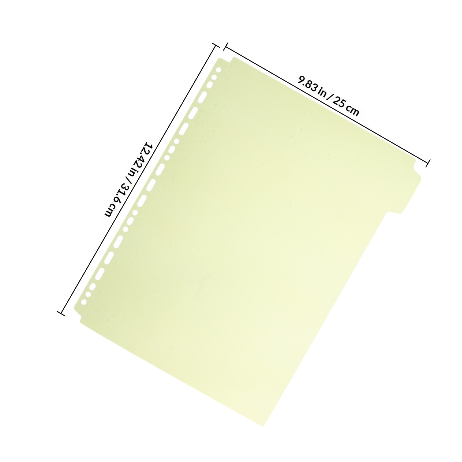 6Pcs Plastic Tabbed Binder Div - огляд і ціна Tab Divider A4
