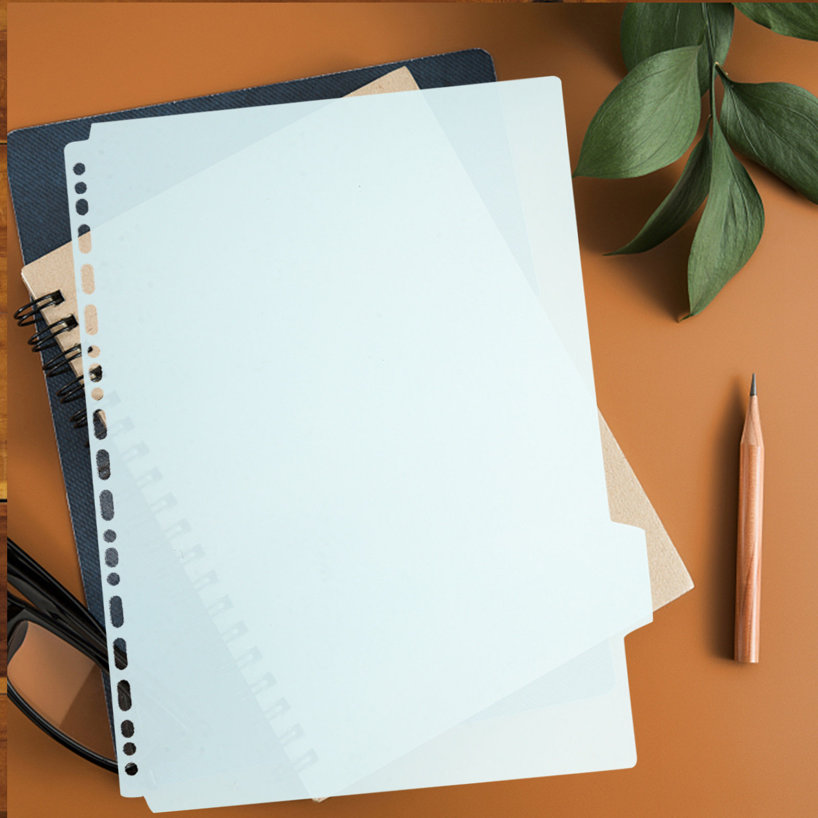 6Pcs Plastic Tabbed Binder Div - огляд і ціна Tab Divider A4